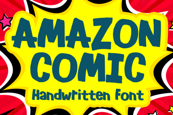 Amazon Comic Font for Creative Brands