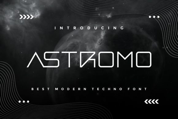 Astromo: A Modern Display Font