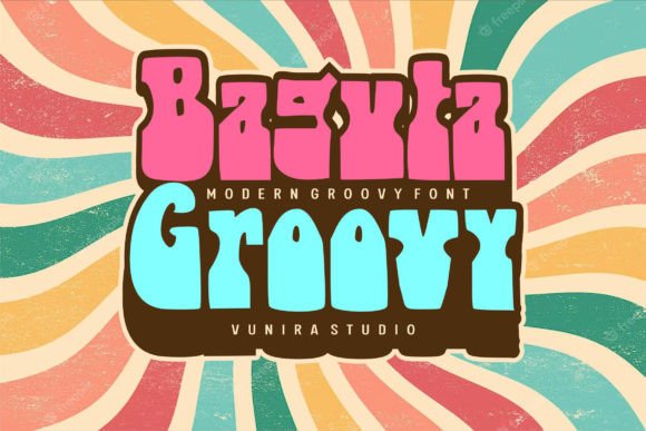 Baguta Groovy Font for Creative Projects