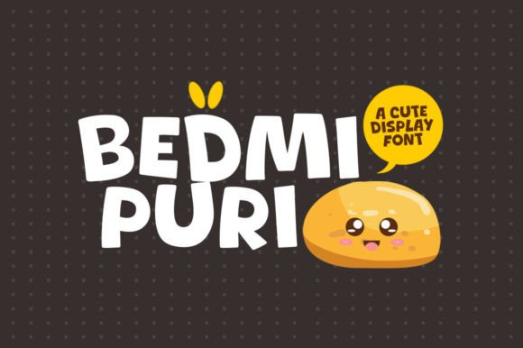 Bedmi Puri: A Cute Display Font for Creative Projects