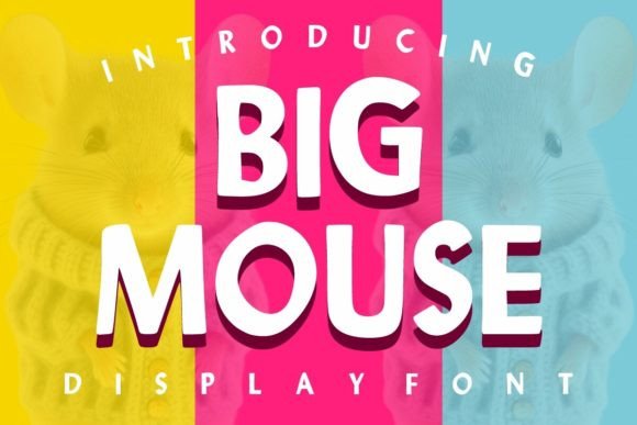 Big Mouse: A Friendly Display Font for Editorial Creativity