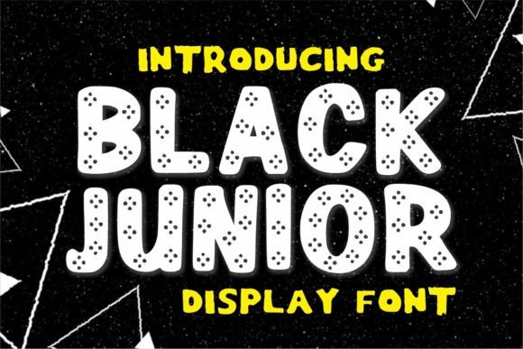 Blackjunior: A Vintage-Inspired Display Font
