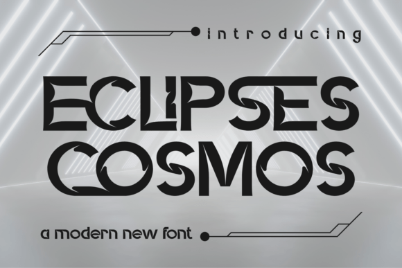 Eclipses Cosmos Font