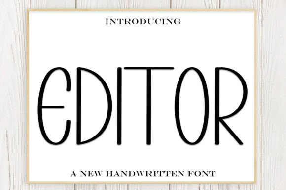 Editor: A Sweet Font for Business Branding