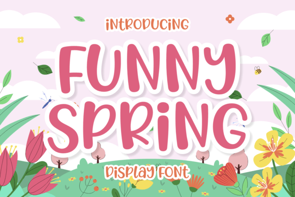 Funny Spring: A Playful Display Font for Eye-Catching Designs