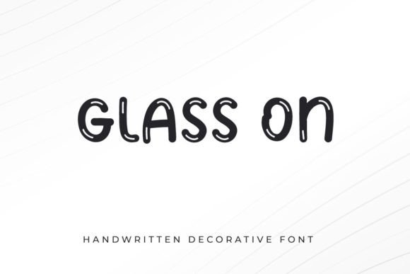 Glass On: A Handwritten Font That Brings Playful Energy to Web Design