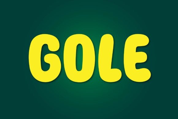 Gole Font: A Friendly Handwritten Display Typeface