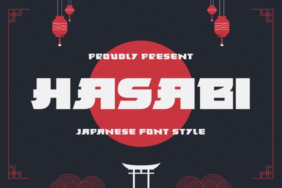 Hasabi: A Japanese Display Font for Elegant Web Design