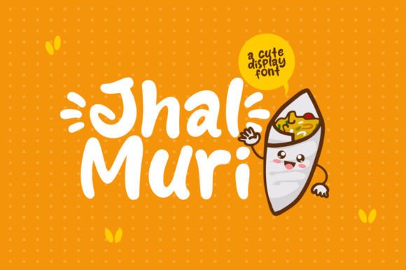 Jhal Muri Font for Creative Design