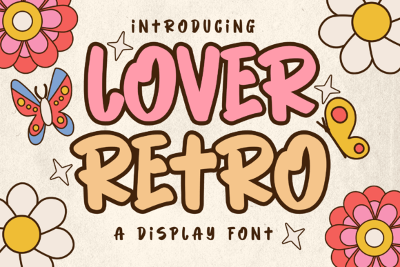 Lover Retro Font for Creative Brands
