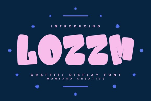 Lozzm Font: Adding Distinct Character to Editorial Layouts