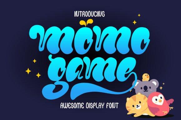 Momo Game Font for Creative Projects
