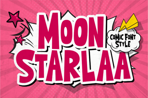 Moon Starlaa Font for Creative Brands