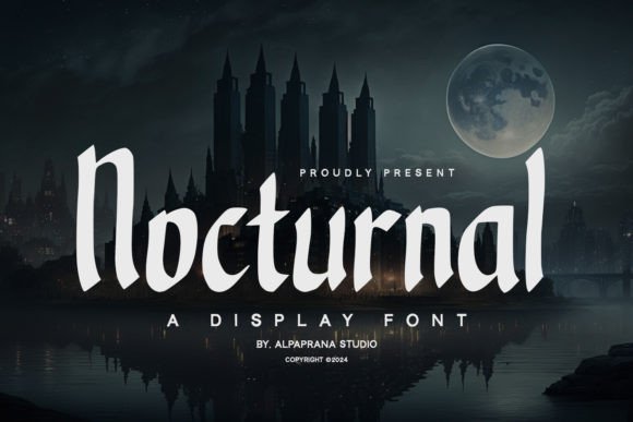 Nocturnal Font Review: A Display Typeface for Modern Branding