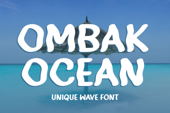Ombak Ocean Display Font: A Maker's Review for Handmade Products
