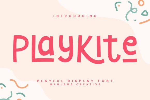 Playkite: A Whimsical Display Font