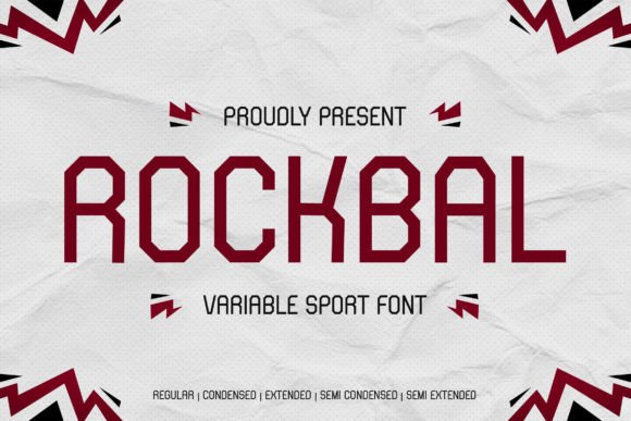 Rockbal: A Variable Display Font for Editorial Energy and Readability