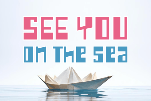 See You on the Sea Font