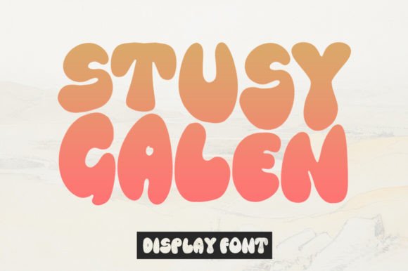 Stusy Galen Font Review