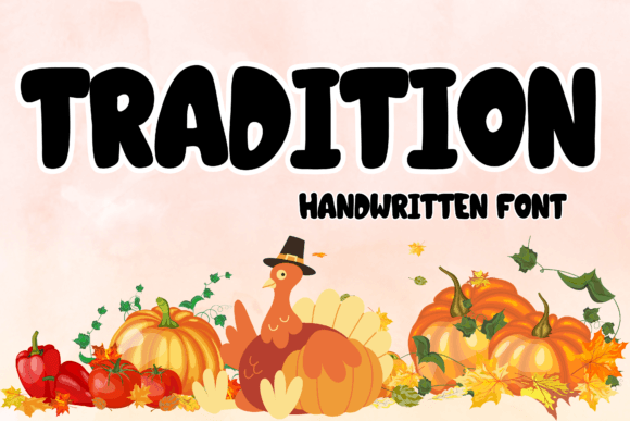 Tradition Font for Creative Design