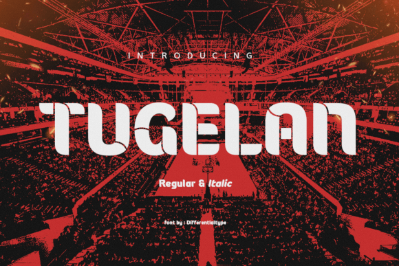 Tugelan: A Striking Display Font for Modern Business Branding