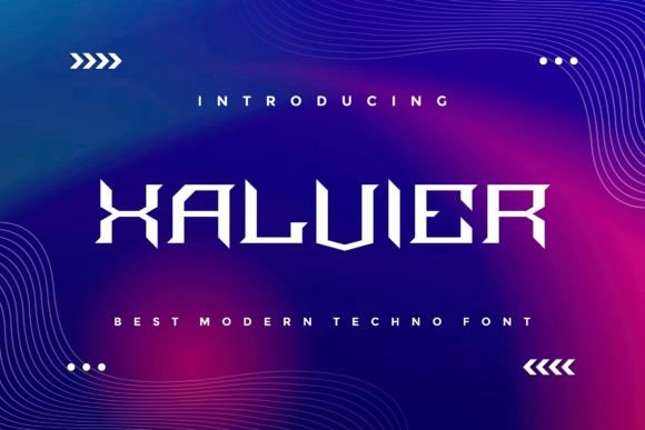 Xalvier Font for Creative Campaigns